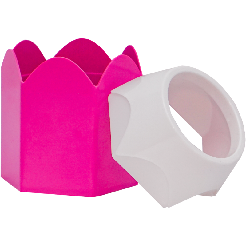 Suport pentru instrumente de scris, din plastic, forma creion, detasabil, ARK, 10.5 cm